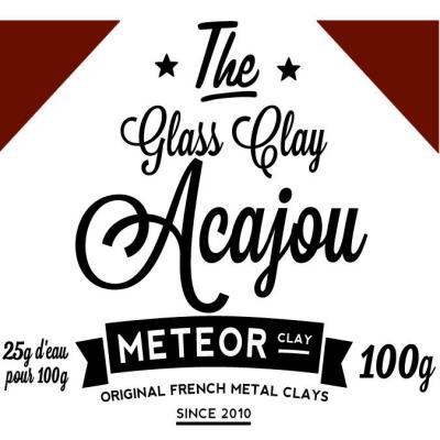 Glass clay Intense - Acajou - 100g