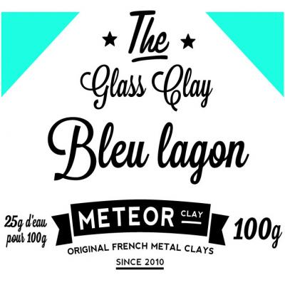 Glass Clay Intense - Blue lagoon - 100g