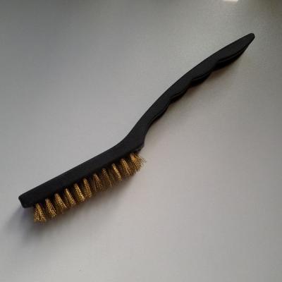 Brosse metallique poils laiton - Grand modèle