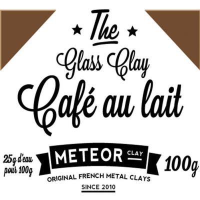 Glass clay Intense - Café au lait - 100g