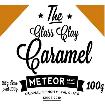 Glass clay Intense - Caramel - 100g