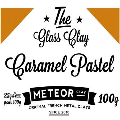 Glass clay Pastel - Caramel - 100g