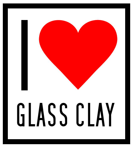 I love glass clay