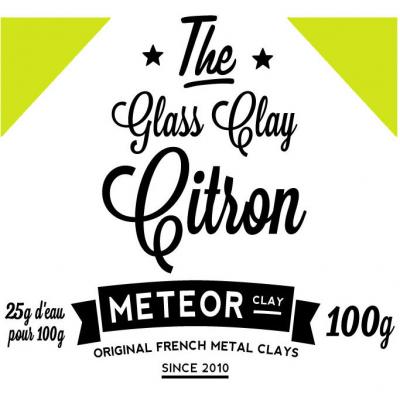 Glass clay Intense - Citron - 100g