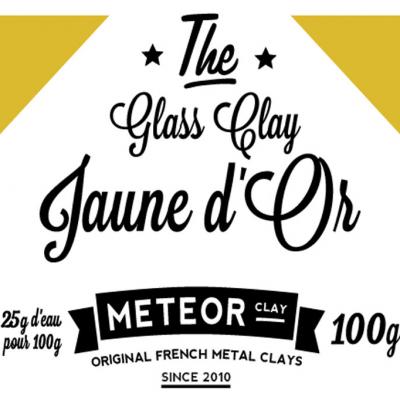 Glass clay Intense - Jaune d'Or - 100g