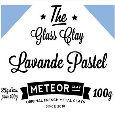 Glass clay Pastel - Lavender - 100g