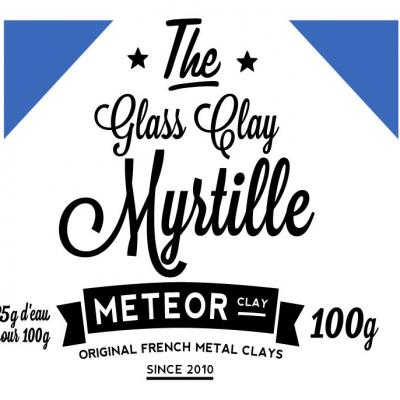 Glass clay Intense - Myrtille - 100g