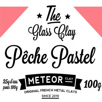 Glass clay Pastel - Peach - 100g